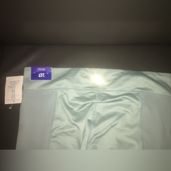 New With Tags JoyLab Mint Greeb Leggings with sheer mesh. Size XXL NWT - Picture 9 of 12